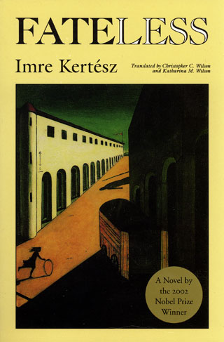 Cover has a painting by Giorgio de Chirico showing a porticoed building in from of which a girl runs with a hoop (Melancholy and Mystery of a Street)